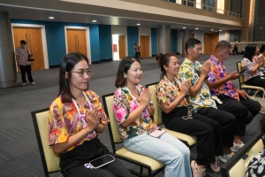 มรภ.เทพสตรี จัดงานทำบุญกลางบ้าน สืบสานประเพณีสงกรานต์ ประจำปี พ.ศ. 2568