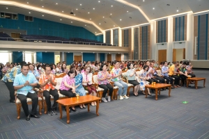 มรภ.เทพสตรี จัดงานทำบุญกลางบ้าน สืบสานประเพณีสงกรานต์ ประจำปี พ.ศ. 2568