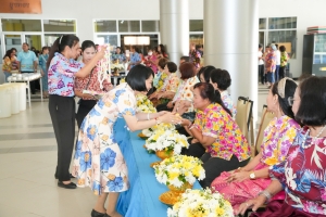 มรภ.เทพสตรี จัดงานทำบุญกลางบ้าน สืบสานประเพณีสงกรานต์ ประจำปี พ.ศ. 2568
