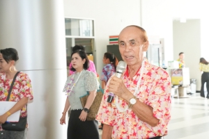 มรภ.เทพสตรี จัดงานทำบุญกลางบ้าน สืบสานประเพณีสงกรานต์ ประจำปี พ.ศ. 2568