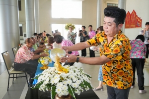 มรภ.เทพสตรี จัดงานทำบุญกลางบ้าน สืบสานประเพณีสงกรานต์ ประจำปี พ.ศ. 2568