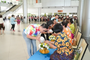มรภ.เทพสตรี จัดงานทำบุญกลางบ้าน สืบสานประเพณีสงกรานต์ ประจำปี พ.ศ. 2568