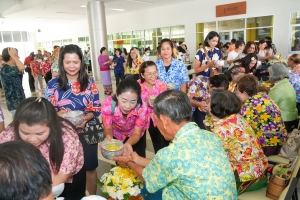 มรภ.เทพสตรี จัดงานทำบุญกลางบ้าน สืบสานประเพณีสงกรานต์ ประจำปี พ.ศ. 2568