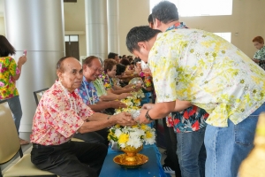 มรภ.เทพสตรี จัดงานทำบุญกลางบ้าน สืบสานประเพณีสงกรานต์ ประจำปี พ.ศ. 2568