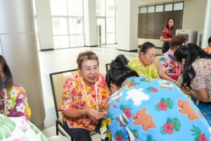 มรภ.เทพสตรี จัดงานทำบุญกลางบ้าน สืบสานประเพณีสงกรานต์ ประจำปี พ.ศ. 2568