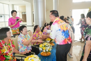 มรภ.เทพสตรี จัดงานทำบุญกลางบ้าน สืบสานประเพณีสงกรานต์ ประจำปี พ.ศ. 2568