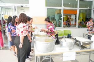 มรภ.เทพสตรี จัดงานทำบุญกลางบ้าน สืบสานประเพณีสงกรานต์ ประจำปี พ.ศ. 2568