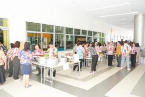 มรภ.เทพสตรี จัดงานทำบุญกลางบ้าน สืบสานประเพณีสงกรานต์ ประจำปี พ.ศ. 2568