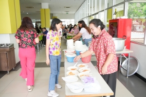 มรภ.เทพสตรี จัดงานทำบุญกลางบ้าน สืบสานประเพณีสงกรานต์ ประจำปี พ.ศ. 2568