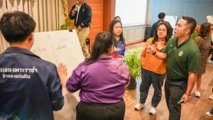 กองพัฒนานักศึกษา จัดอบรม Upskill - Reskill อาจารย์ที่ปรึกษากิจกรรม ตามกระบวนการวิศวกรสังคม มรภ.เทพสตรี