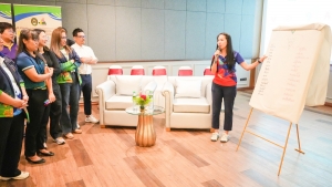 กองพัฒนานักศึกษา จัดอบรม Upskill - Reskill อาจารย์ที่ปรึกษากิจกรรม ตามกระบวนการวิศวกรสังคม มรภ.เทพสตรี