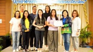 กองพัฒนานักศึกษา จัดอบรม Upskill - Reskill อาจารย์ที่ปรึกษากิจกรรม ตามกระบวนการวิศวกรสังคม มรภ.เทพสตรี