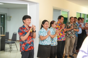 คณะเทคโนโลยีอุตสาหกรรม จัดพิธีทำบุญสงกรานต์ สืบสานประเพณีไทย ประจำปี พ.ศ. 2568