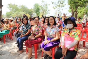 มรภ.เทพสตรี ร่วมกับภาคีเครือข่ายจัดงานสงกรานต์บ้านดินสอพองทะเลชุบศร ในโครงการพัฒนาการตลาดและการท่องเที่ยวชุมชนดินสอพองจังหวัดลพบุรีเชิงสร้างสรรค์เพื่อยกระดับสู่การเป็น Soft Power ของประเทศ