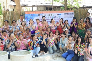 มรภ.เทพสตรี ร่วมกับภาคีเครือข่ายจัดงานสงกรานต์บ้านดินสอพองทะเลชุบศร ในโครงการพัฒนาการตลาดและการท่องเที่ยวชุมชนดินสอพองจังหวัดลพบุรีเชิงสร้างสรรค์เพื่อยกระดับสู่การเป็น Soft Power ของประเทศ