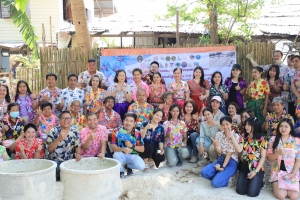 มรภ.เทพสตรี ร่วมกับภาคีเครือข่ายจัดงานสงกรานต์บ้านดินสอพองทะเลชุบศร ในโครงการพัฒนาการตลาดและการท่องเที่ยวชุมชนดินสอพองจังหวัดลพบุรีเชิงสร้างสรรค์เพื่อยกระดับสู่การเป็น Soft Power ของประเทศ