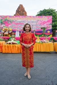 มรภ.เทพสตรี ร่วมพิธีทำบุญตักบาตรประเพณีวันสงกรานต์ ประจำปี พ.ศ. 2568