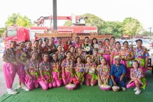 เทศบาลตำบลถนนใหญ่ ร่วมกับ มรภ.เทพสตรี จัดโครงการสานสัมพันธ์ผู้สูงอายุ ถนนใหญ่ถิ่นไทยพวน หอมหวลกลิ่นดินสอพอง