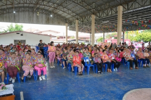 เทศบาลตำบลถนนใหญ่ ร่วมกับ มรภ.เทพสตรี จัดโครงการสานสัมพันธ์ผู้สูงอายุ ถนนใหญ่ถิ่นไทยพวน หอมหวลกลิ่นดินสอพอง