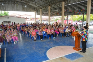 เทศบาลตำบลถนนใหญ่ ร่วมกับ มรภ.เทพสตรี จัดโครงการสานสัมพันธ์ผู้สูงอายุ ถนนใหญ่ถิ่นไทยพวน หอมหวลกลิ่นดินสอพอง
