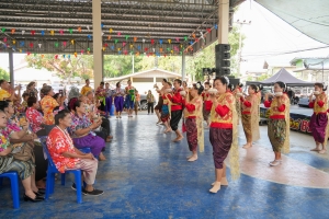 เทศบาลตำบลถนนใหญ่ ร่วมกับ มรภ.เทพสตรี จัดโครงการสานสัมพันธ์ผู้สูงอายุ ถนนใหญ่ถิ่นไทยพวน หอมหวลกลิ่นดินสอพอง