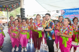 เทศบาลตำบลถนนใหญ่ ร่วมกับ มรภ.เทพสตรี จัดโครงการสานสัมพันธ์ผู้สูงอายุ ถนนใหญ่ถิ่นไทยพวน หอมหวลกลิ่นดินสอพอง