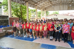 เทศบาลตำบลถนนใหญ่ ร่วมกับ มรภ.เทพสตรี จัดโครงการสานสัมพันธ์ผู้สูงอายุ ถนนใหญ่ถิ่นไทยพวน หอมหวลกลิ่นดินสอพอง