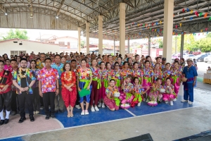 เทศบาลตำบลถนนใหญ่ ร่วมกับ มรภ.เทพสตรี จัดโครงการสานสัมพันธ์ผู้สูงอายุ ถนนใหญ่ถิ่นไทยพวน หอมหวลกลิ่นดินสอพอง