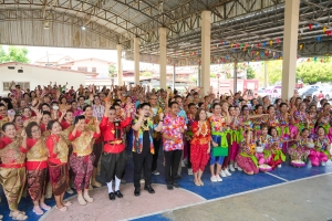 เทศบาลตำบลถนนใหญ่ ร่วมกับ มรภ.เทพสตรี จัดโครงการสานสัมพันธ์ผู้สูงอายุ ถนนใหญ่ถิ่นไทยพวน หอมหวลกลิ่นดินสอพอง