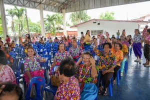 เทศบาลตำบลถนนใหญ่ ร่วมกับ มรภ.เทพสตรี จัดโครงการสานสัมพันธ์ผู้สูงอายุ ถนนใหญ่ถิ่นไทยพวน หอมหวลกลิ่นดินสอพอง
