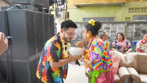 เทศบาลตำบลถนนใหญ่ ร่วมกับ มรภ.เทพสตรี จัดโครงการสานสัมพันธ์ผู้สูงอายุ ถนนใหญ่ถิ่นไทยพวน หอมหวลกลิ่นดินสอพอง