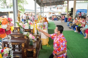 เทศบาลตำบลถนนใหญ่ ร่วมกับ มรภ.เทพสตรี จัดโครงการสานสัมพันธ์ผู้สูงอายุ ถนนใหญ่ถิ่นไทยพวน หอมหวลกลิ่นดินสอพอง
