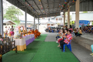 เทศบาลตำบลถนนใหญ่ ร่วมกับ มรภ.เทพสตรี จัดโครงการสานสัมพันธ์ผู้สูงอายุ ถนนใหญ่ถิ่นไทยพวน หอมหวลกลิ่นดินสอพอง