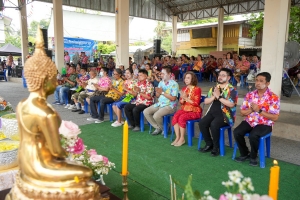 เทศบาลตำบลถนนใหญ่ ร่วมกับ มรภ.เทพสตรี จัดโครงการสานสัมพันธ์ผู้สูงอายุ ถนนใหญ่ถิ่นไทยพวน หอมหวลกลิ่นดินสอพอง