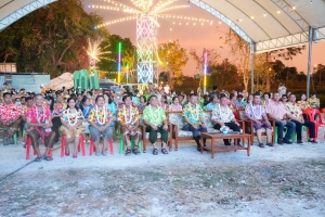 มรภ.เทพสตรี ร่วมงานประเพณีสงกรานต์ ถนนดินสอพอง ภายใต้แนวคิด ยลเสน่ห์สงกรานต์ หมู่บ้านดินสอพอง
