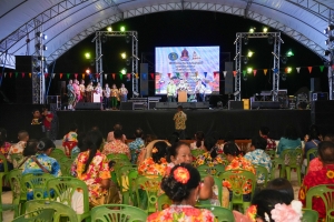 มรภ.เทพสตรี ร่วมงานประเพณีสงกรานต์ ถนนดินสอพอง ภายใต้แนวคิด ยลเสน่ห์สงกรานต์ หมู่บ้านดินสอพอง