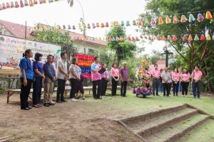 คณะมนุษยศาสตร์ฯ มรภ.เทพสตรี ร่วมกับ บริษัท ไทยเบิ้งโคกสลุง จำกัด (วิสาหกิจเพื่อสังคม) และภาคีเครือข่าย จัดงานพลังศรัทธาสืบสาน ประเพณีแห่ดอกไม้ ต้อนรับสงกรานต์ ไทยเบิ้งบ้านโคกสลุง