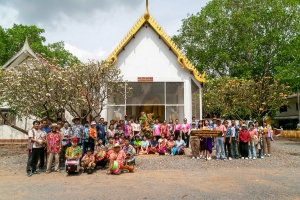 คณะมนุษยศาสตร์ฯ มรภ.เทพสตรี ร่วมกับ บริษัท ไทยเบิ้งโคกสลุง จำกัด (วิสาหกิจเพื่อสังคม) และภาคีเครือข่าย จัดงานพลังศรัทธาสืบสาน ประเพณีแห่ดอกไม้ ต้อนรับสงกรานต์ ไทยเบิ้งบ้านโคกสลุง