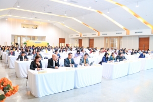 มรภ.เทพสตรี ร่วมการประชุมเชิงปฏิบัติการการพัฒนานักศึกษาเครือข่ายกิจการนักศึกษามหาวิทยาลัยราชภัฏและมหาวิทยาลัยเทคโนโลยีราชมงคลทั่วประเทศ ครั้งที่ 14