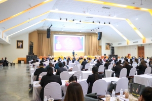 มรภ.เทพสตรี ร่วมการประชุมเชิงปฏิบัติการการพัฒนานักศึกษาเครือข่ายกิจการนักศึกษามหาวิทยาลัยราชภัฏและมหาวิทยาลัยเทคโนโลยีราชมงคลทั่วประเทศ ครั้งที่ 14