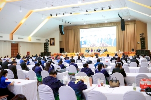 มรภ.เทพสตรี ร่วมการประชุมเชิงปฏิบัติการการพัฒนานักศึกษาเครือข่ายกิจการนักศึกษามหาวิทยาลัยราชภัฏและมหาวิทยาลัยเทคโนโลยีราชมงคลทั่วประเทศ ครั้งที่ 14