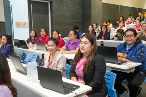 มรภ.เทพสตรี จัดอบรมออกแบบสื่อด้วย AI และอบรมการวัดและประเมินผล หวังช่วยเพิ่มศักยภาพให้แก่ครูผู้สอน