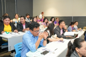 มรภ.เทพสตรี จัดอบรมออกแบบสื่อด้วย AI และอบรมการวัดและประเมินผล หวังช่วยเพิ่มศักยภาพให้แก่ครูผู้สอน
