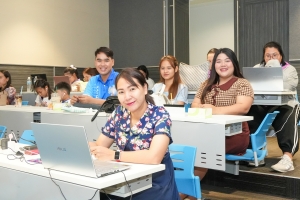 มรภ.เทพสตรี จัดอบรมออกแบบสื่อด้วย AI และอบรมการวัดและประเมินผล หวังช่วยเพิ่มศักยภาพให้แก่ครูผู้สอน