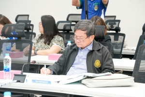 ผู้บริหาร มรภ.เทพสตรี พร้อมด้วยผู้เกี่ยวข้อง ร่วมรับฟังการแจ้งผลการติดตาม ตรวจสอบฯ ปีงบประมาณ พ.ศ. 2567 จาก คกก.ติดตาม ตรวจสอบฯ