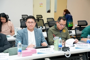 ผู้บริหาร มรภ.เทพสตรี พร้อมด้วยผู้เกี่ยวข้อง ร่วมรับฟังการแจ้งผลการติดตาม ตรวจสอบฯ ปีงบประมาณ พ.ศ. 2567 จาก คกก.ติดตาม ตรวจสอบฯ