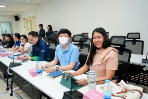 ผู้บริหาร มรภ.เทพสตรี พร้อมด้วยผู้เกี่ยวข้อง ร่วมรับฟังการแจ้งผลการติดตาม ตรวจสอบฯ ปีงบประมาณ พ.ศ. 2567 จาก คกก.ติดตาม ตรวจสอบฯ