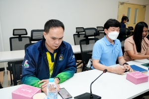 ผู้บริหาร มรภ.เทพสตรี พร้อมด้วยผู้เกี่ยวข้อง ร่วมรับฟังการแจ้งผลการติดตาม ตรวจสอบฯ ปีงบประมาณ พ.ศ. 2567 จาก คกก.ติดตาม ตรวจสอบฯ