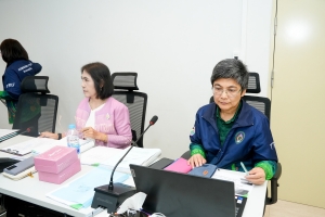 ผู้บริหาร มรภ.เทพสตรี พร้อมด้วยผู้เกี่ยวข้อง ร่วมรับฟังการแจ้งผลการติดตาม ตรวจสอบฯ ปีงบประมาณ พ.ศ. 2567 จาก คกก.ติดตาม ตรวจสอบฯ