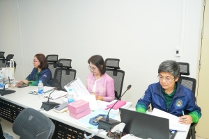 ผู้บริหาร มรภ.เทพสตรี พร้อมด้วยผู้เกี่ยวข้อง ร่วมรับฟังการแจ้งผลการติดตาม ตรวจสอบฯ ปีงบประมาณ พ.ศ. 2567 จาก คกก.ติดตาม ตรวจสอบฯ